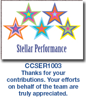 CCSER1003 Stellar Performance